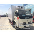 Fabricado en China DFAC 3-5 toneladas camión van frigorífico para la venta de carne y pescado en sharjah